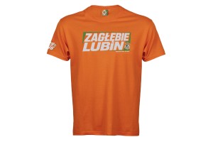 T-SHIRT POMARAŃCZOWY MĘSKI