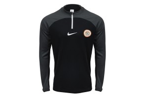 BLUZA NIKE PÓŁ ZAMEK SZARA